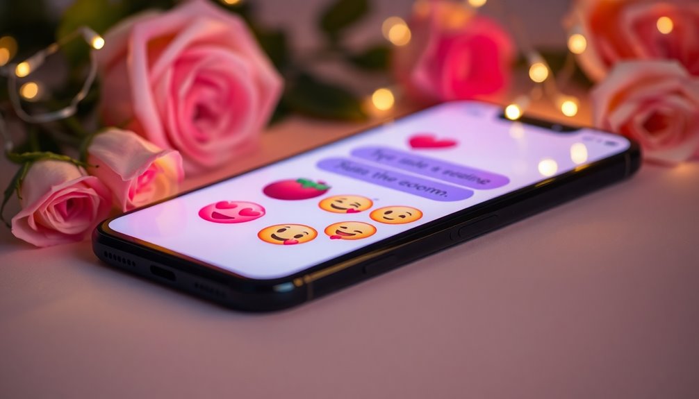 emojis enhance romantic messaging
