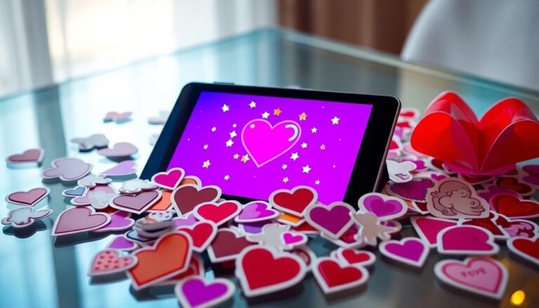 expressive digital flirting tools