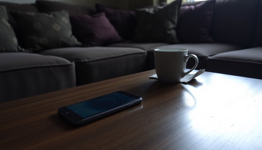 texting friends for support