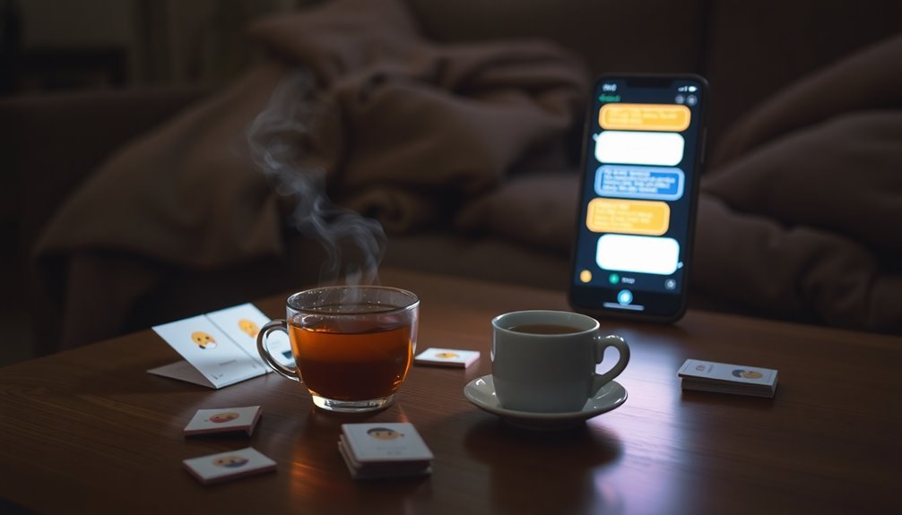 texting reveals emotional states