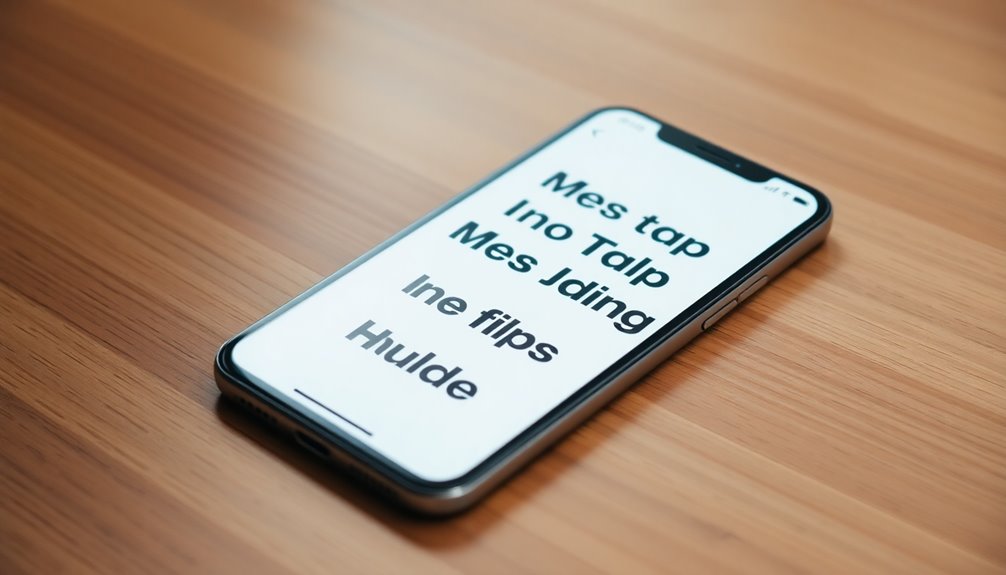 user interface design choices